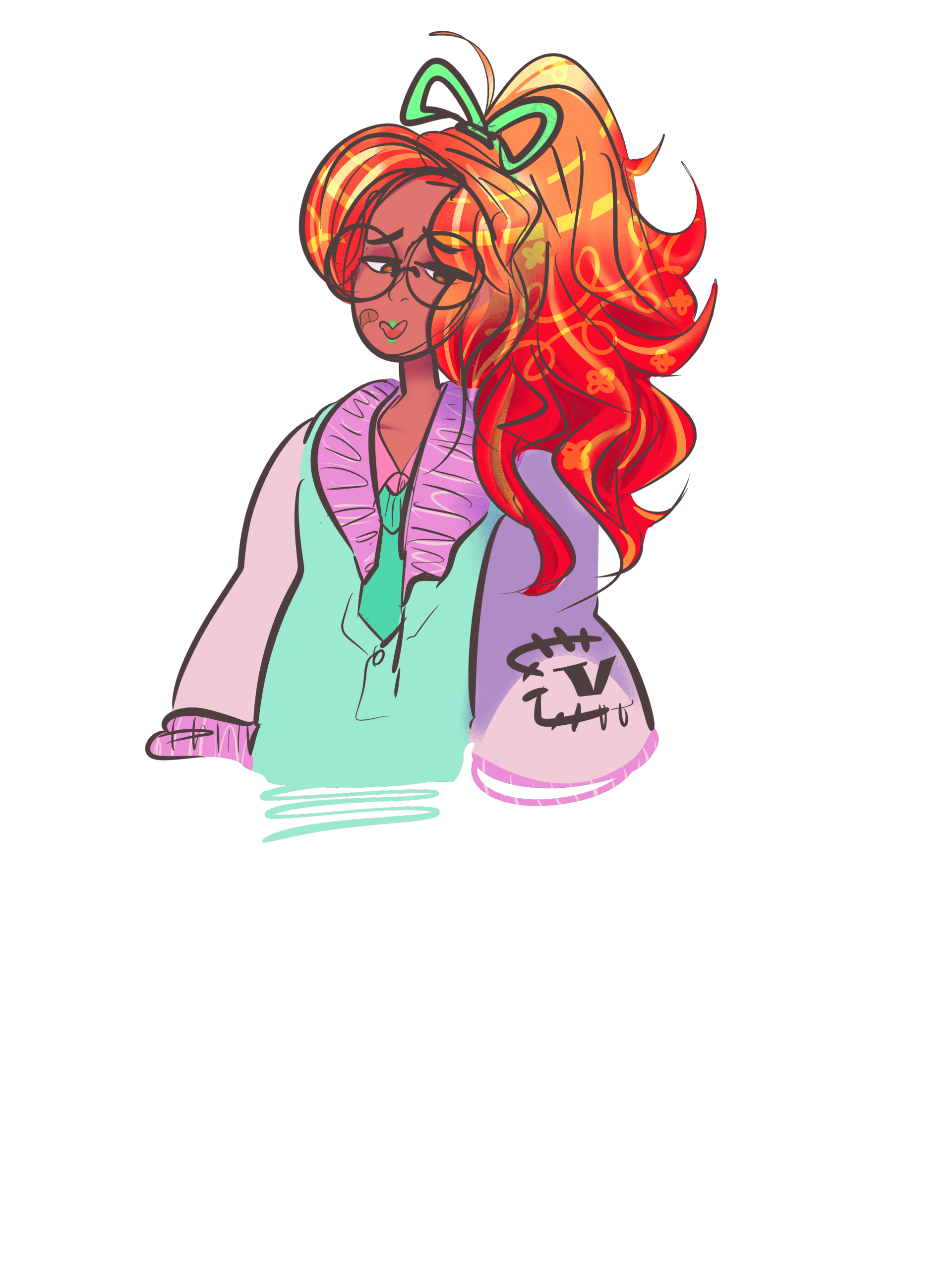 Preview image of an illustration, titled "Jennifer".