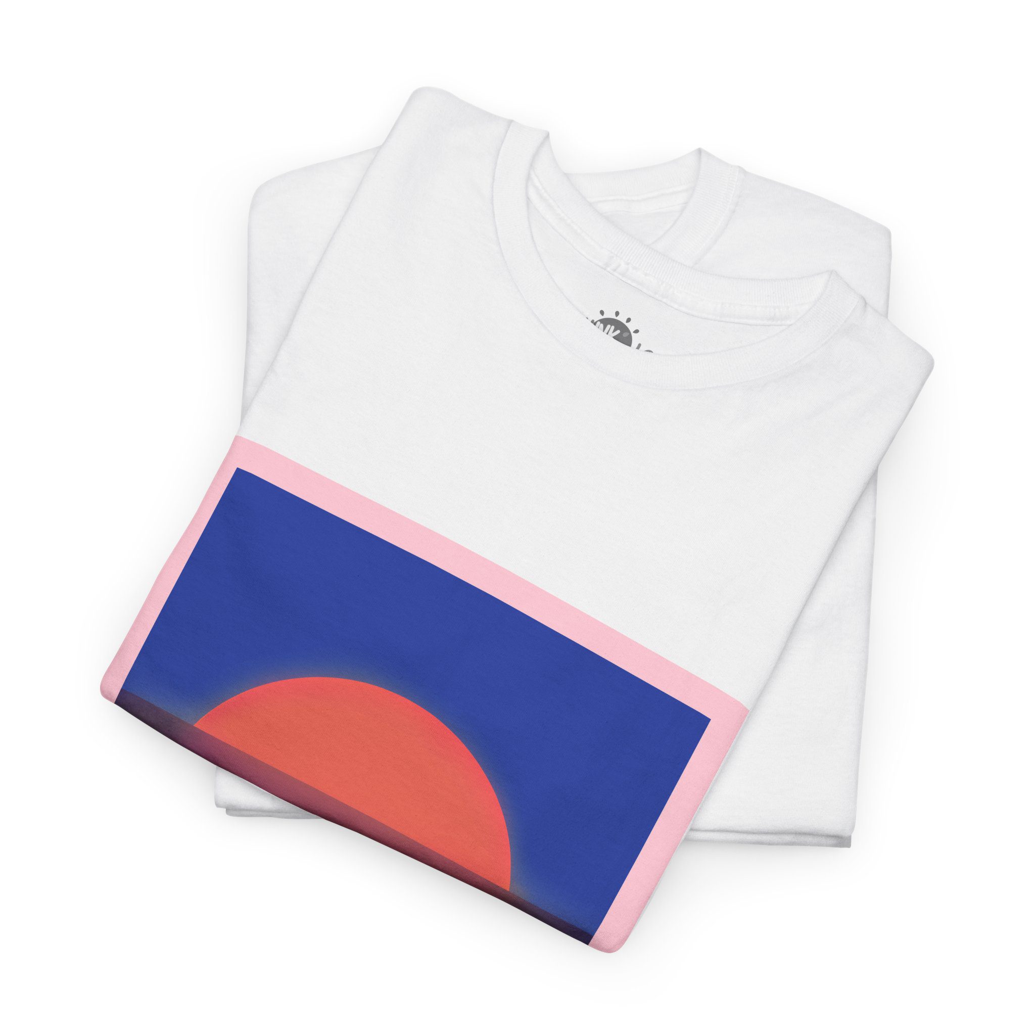 Sunset Melt - Unisex Cotton Tee - Image 3