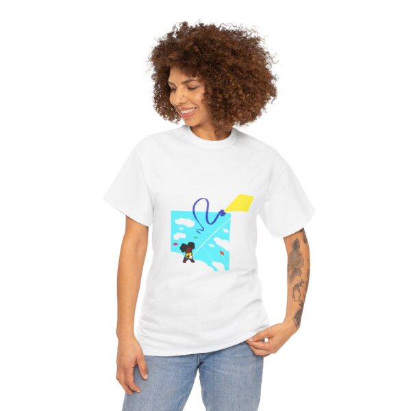 Sky High Kite Flight - Unisex Cotton Tee