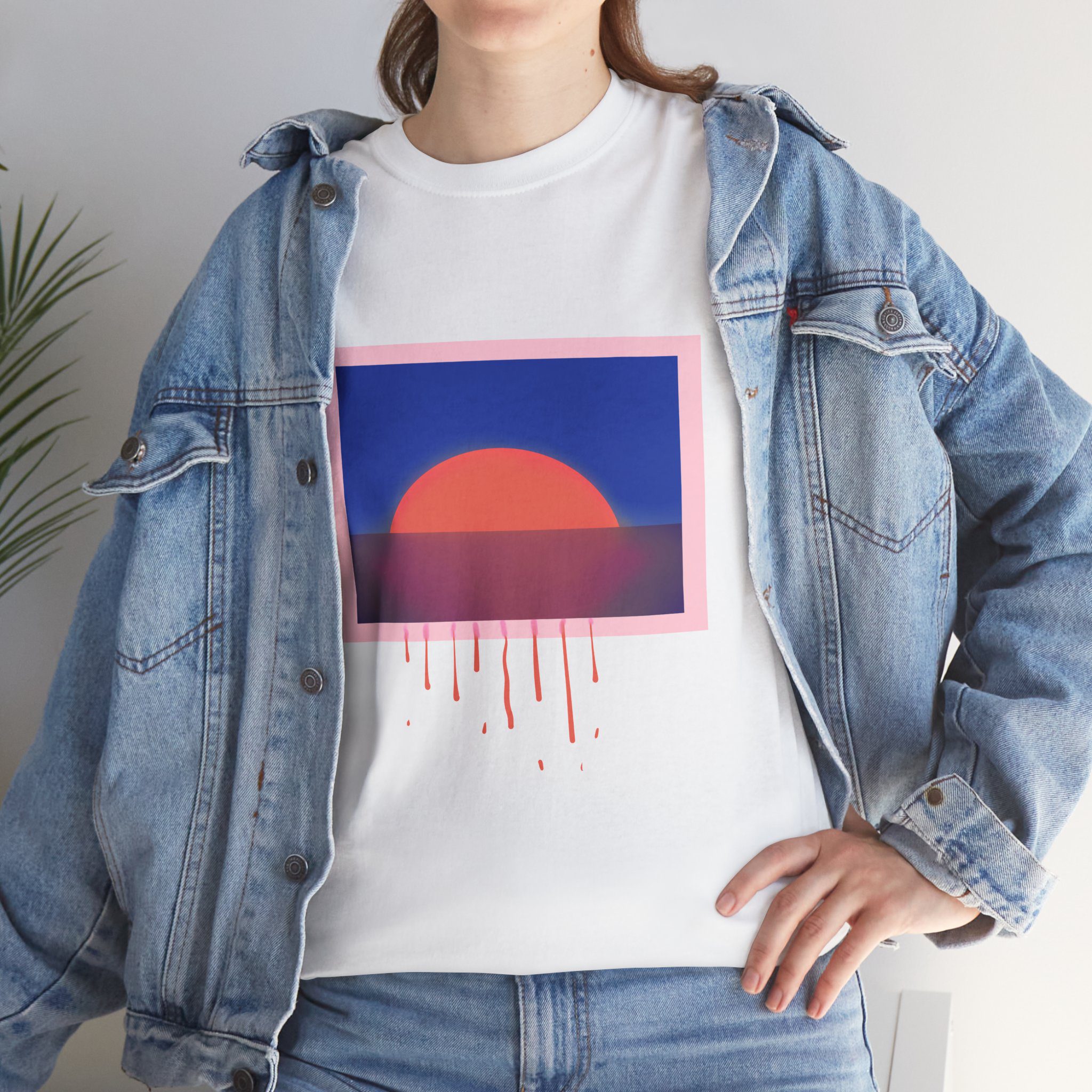 Sunset Melt - Unisex Cotton Tee