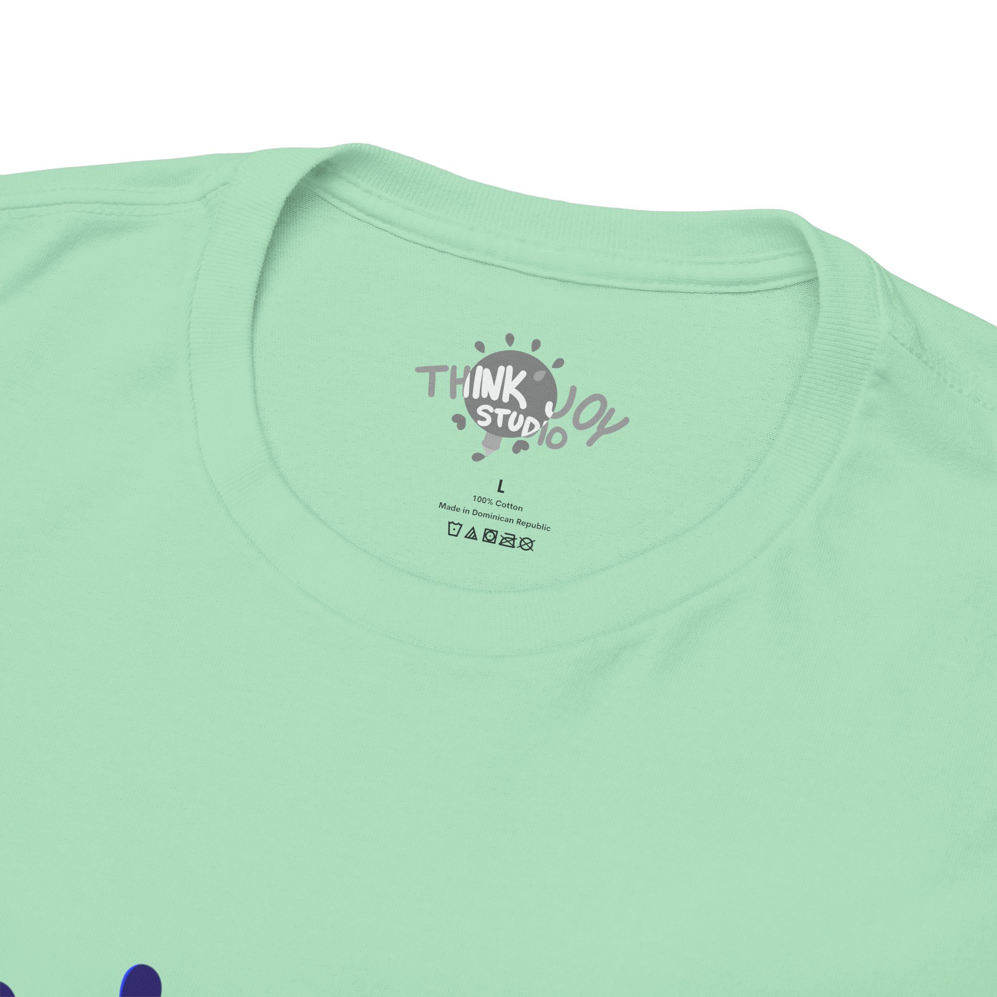 Blooming Blue Flowers - Unisex Cotton Tee - Image 10