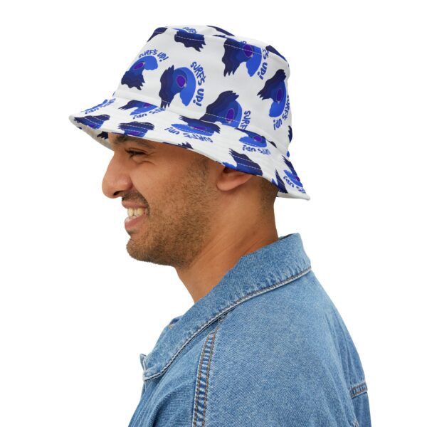 Surf's Up Grape Purple Ice Pop Surfboard - Bucket Hat (AOP)